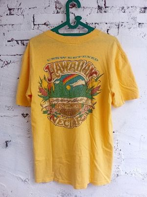 Vtg kaos lightning bolt hawaiian usa