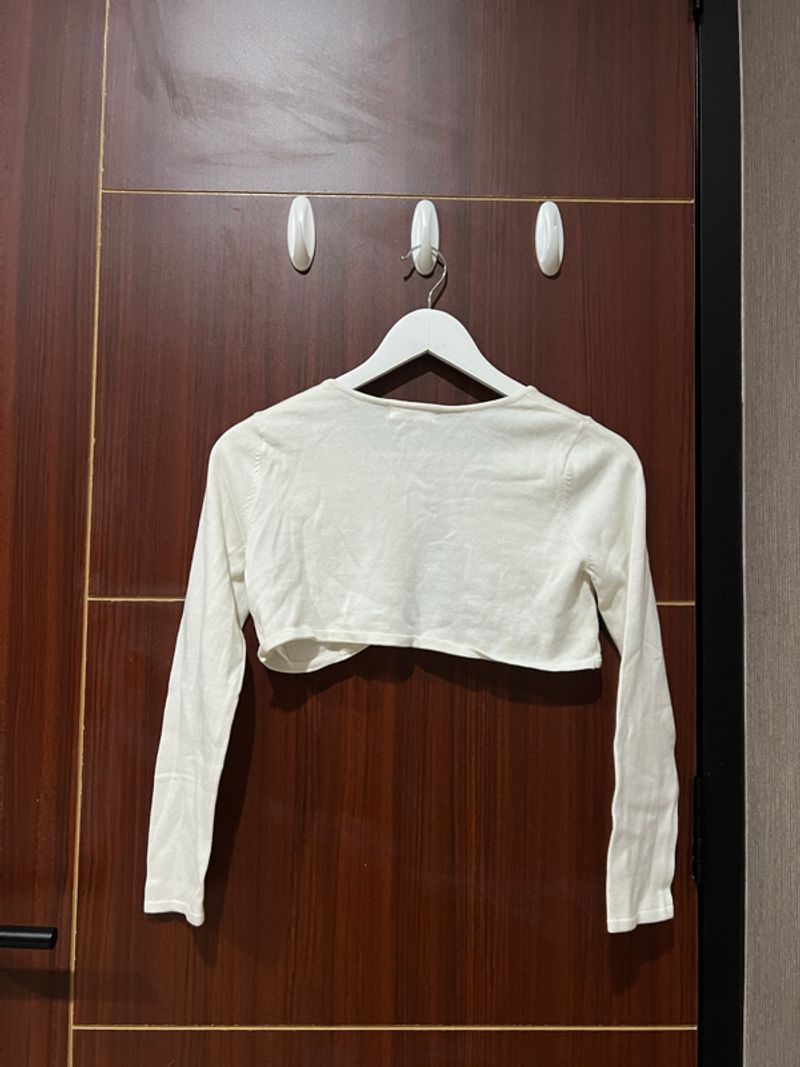 h&m kids outer balero white, foto 3