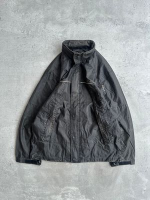 Airwalk windbreaker work jacket hidden hoodie
