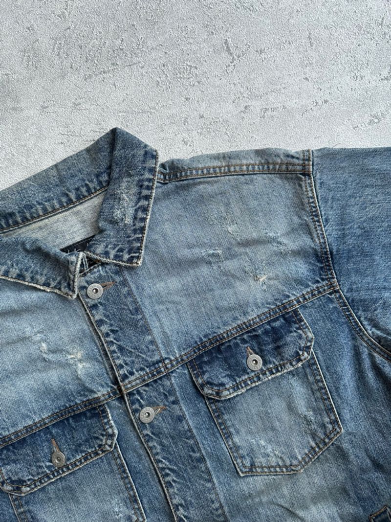 Untouched Trucker Denim Jeans Jacket, foto 6