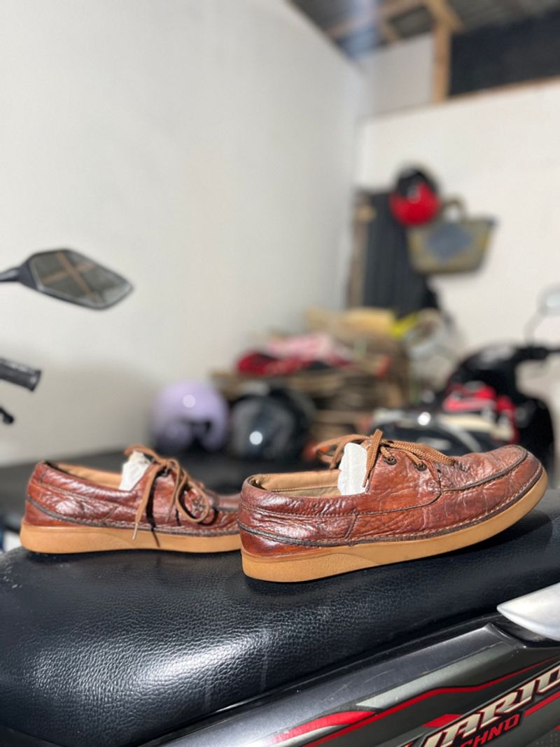SEPATU SLIP ON KULIT CLARKS ACTIVE AIR, foto 3