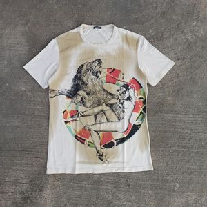 Streetwear Grunge T-shirt Pria white