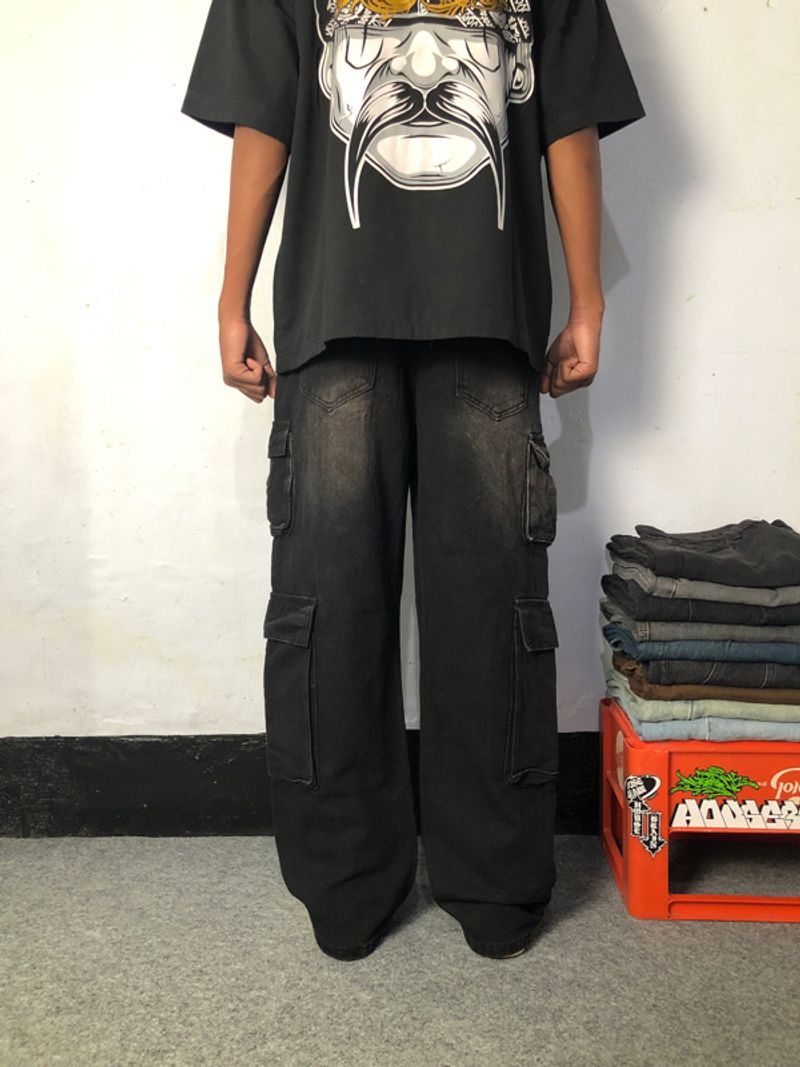 CARGO MULTI POCKET RETRO WASHED, foto 3