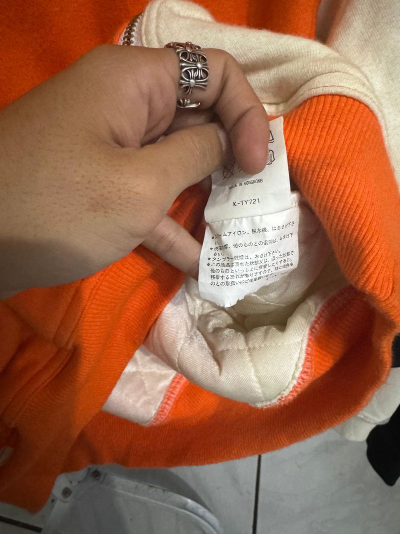 Ellesse Vintage Hoody Pria orange, foto 5