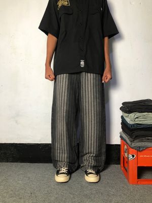 BAGGY JEANS SALUR BLACK WASH
