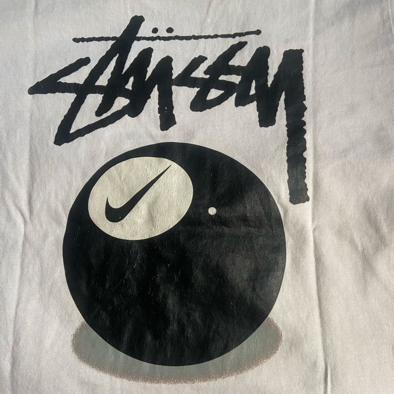 Stussy x Nike 8 Ball White Tee, foto 9