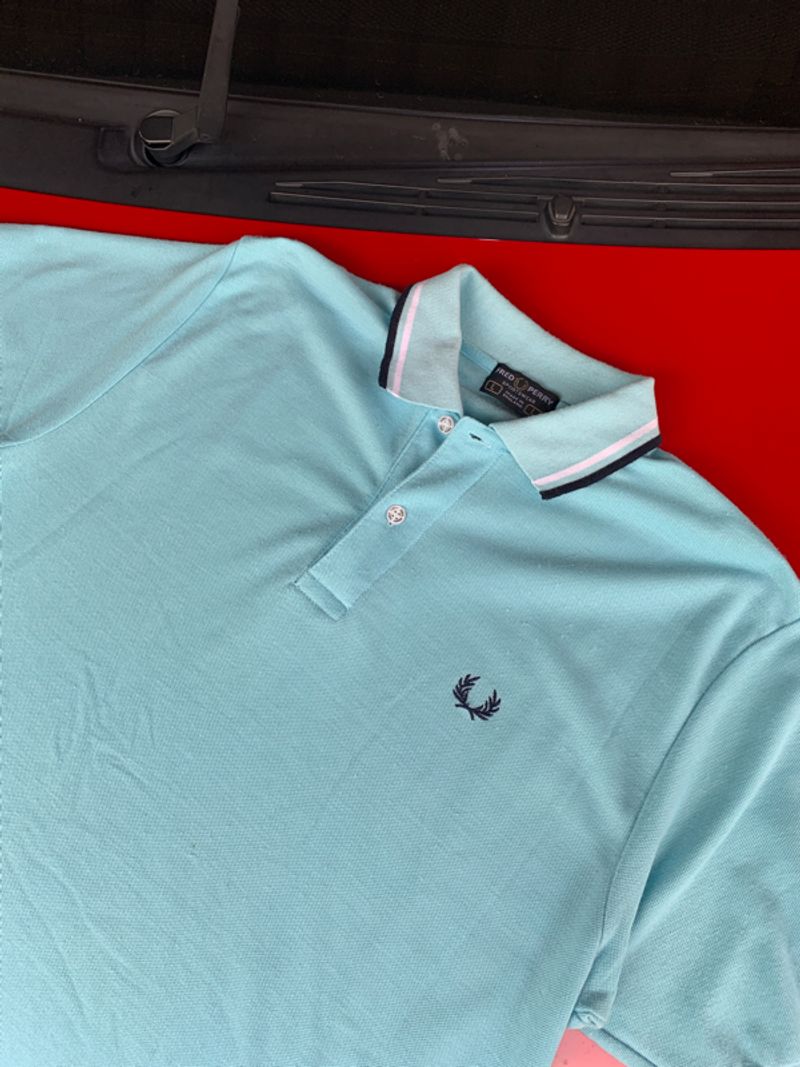 Polo Fred Perry Twin Taped Shirt, foto 6