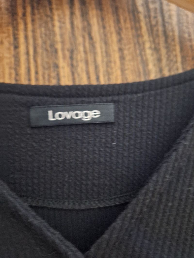 DRESS MIDI HITAM LAVAGE, foto 2