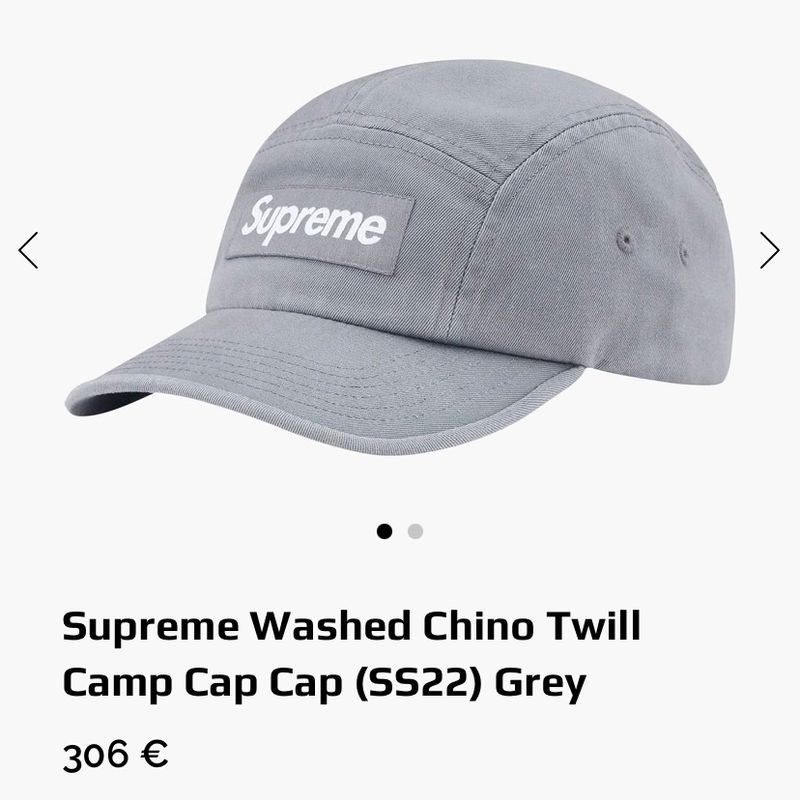 Supreme Luxury Hat Pria gray, foto 8