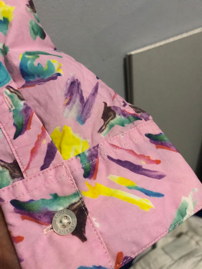 Louis Vuitton Kemeja Pink, foto 8