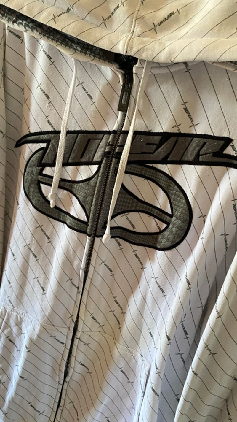 NO FEAR Y2K ZIP HOODIE, foto 2