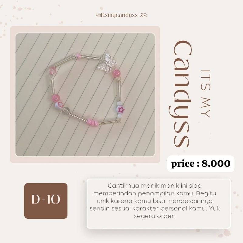 gelang manik manik, foto 5