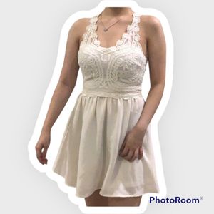 H&M Casual Summer dress Wanita white