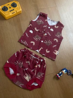 [2 items] LIBBY Baby Set & Absorba Sleepsuit 3 6 Bulan