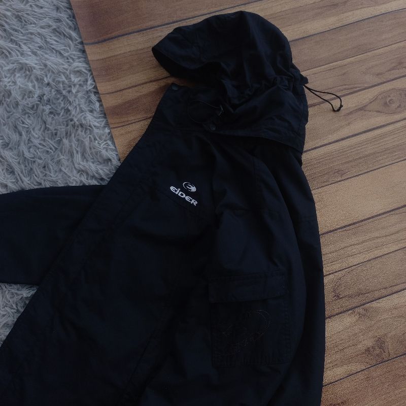 Jaket Outdoor Eider Gorpcore Waterproof Saku Samping, foto 6