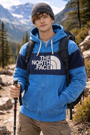 Hoodie Zipper The North Face Original.