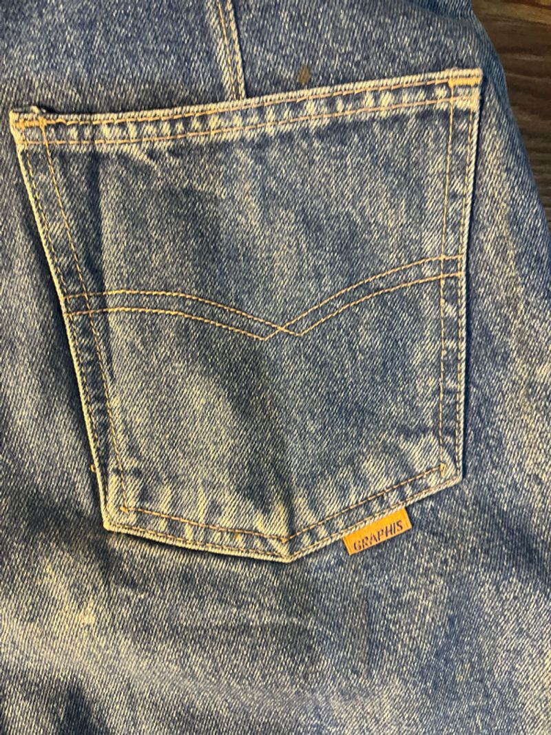 Short Denim wash vintage 80s, foto 4
