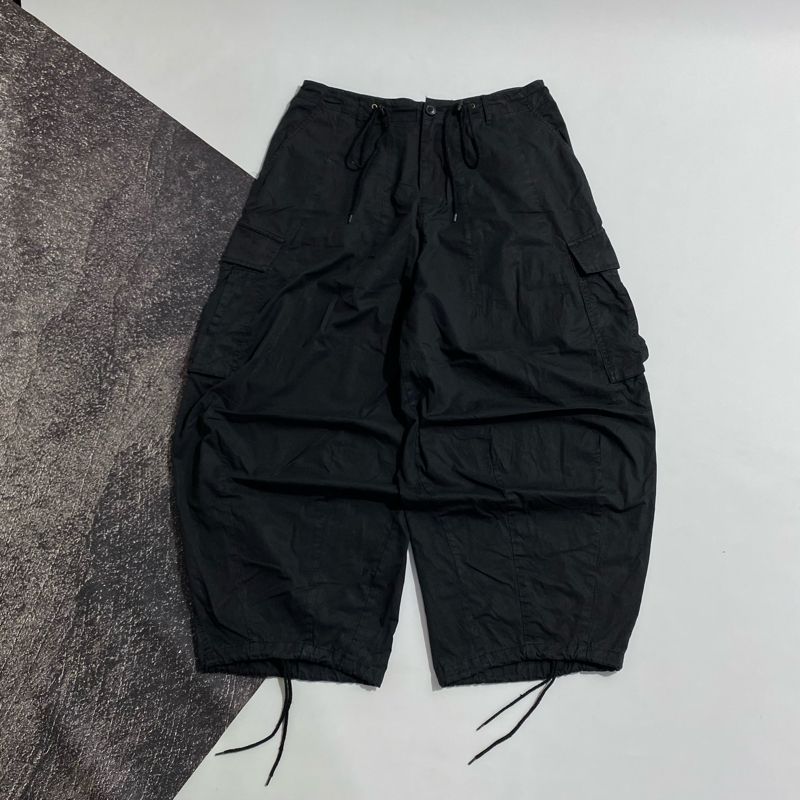 CELANA CARGO BARREL HITAM, foto 3