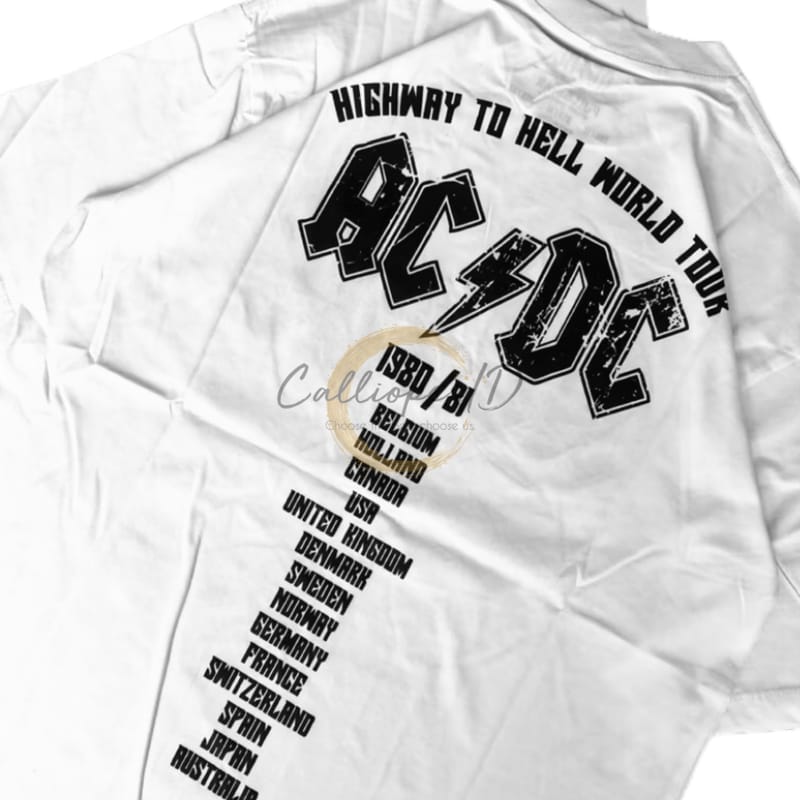 Pull & Bear Grunge Goth T-shirt Pria white, foto 5