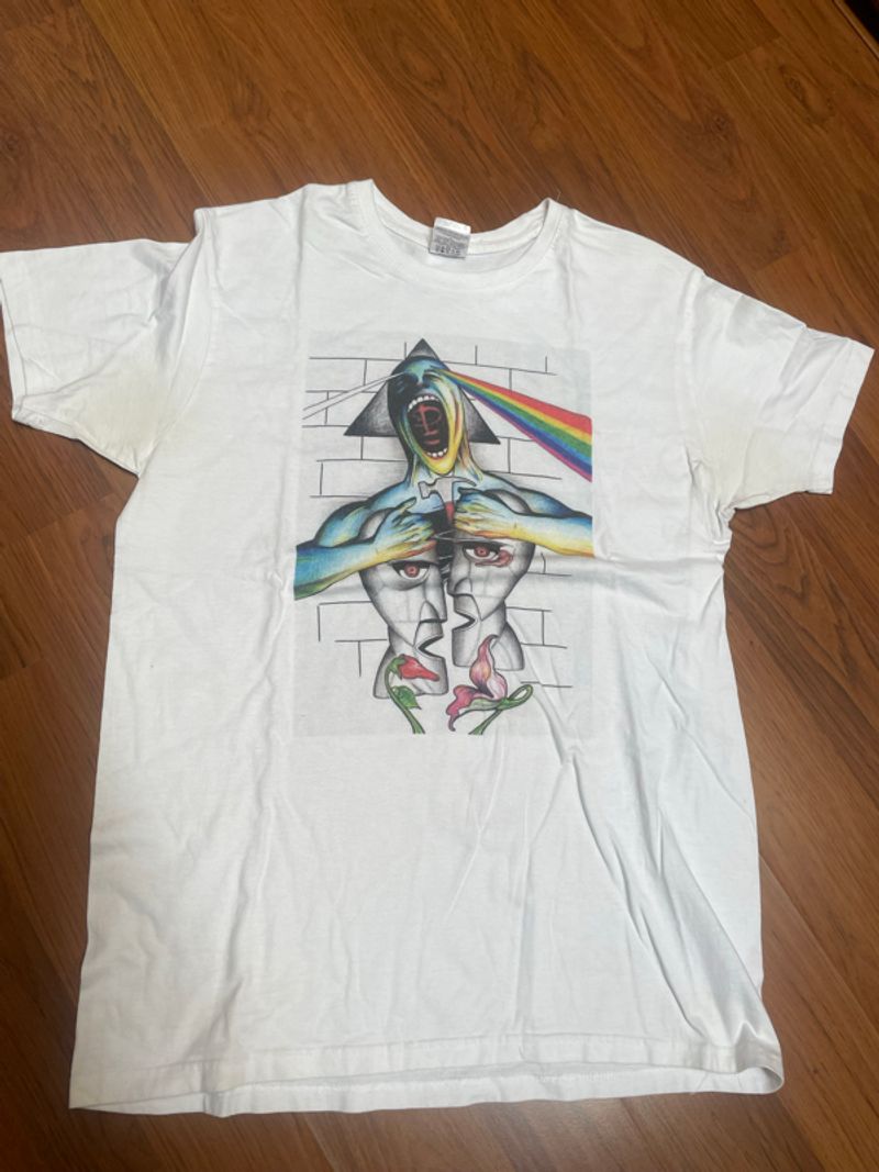 Pink Floyd Abstract Print Tshirt, foto 2