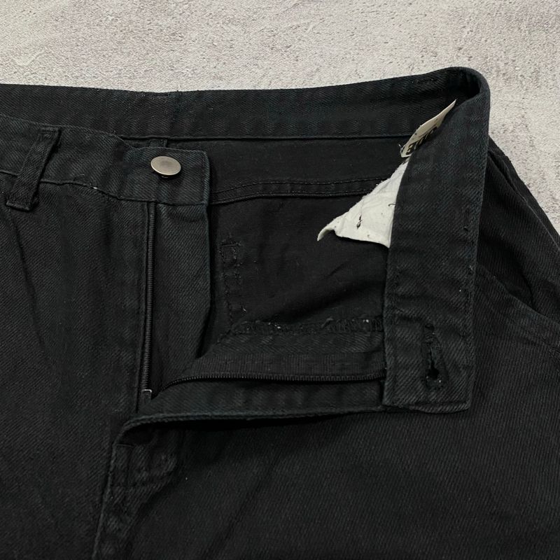 Baggy jorts black jeans, foto 4