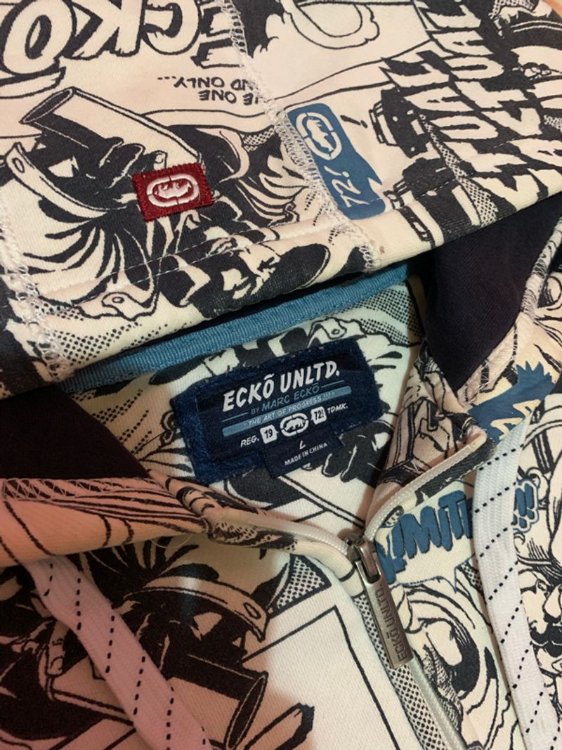 Ecko Unltd Zip Hoodie Comic, foto 4