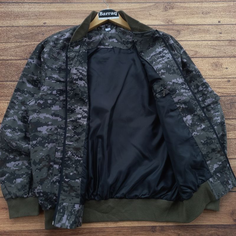 Bomber Jacket Army Camouflage Sidepocket, foto 7
