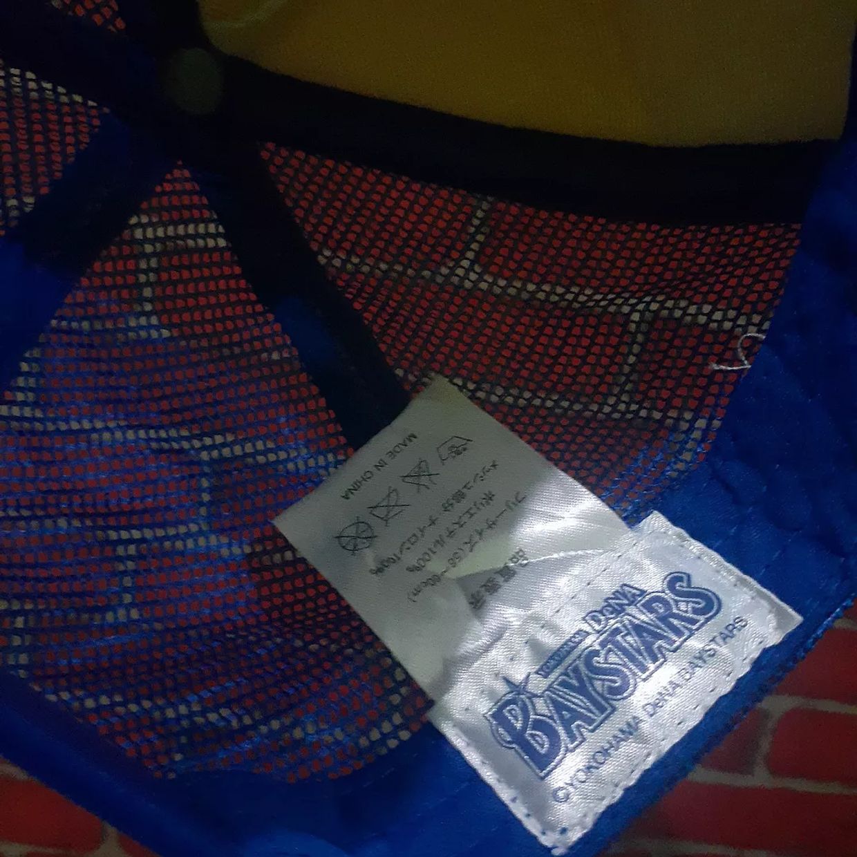 Vintage Y2K Hat Pria white blue, foto 5
