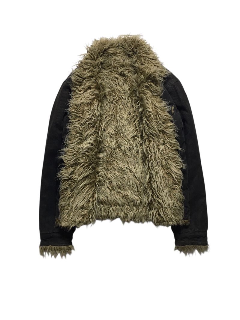 Japanese Corduroy Trucker Fur jacket, foto 6