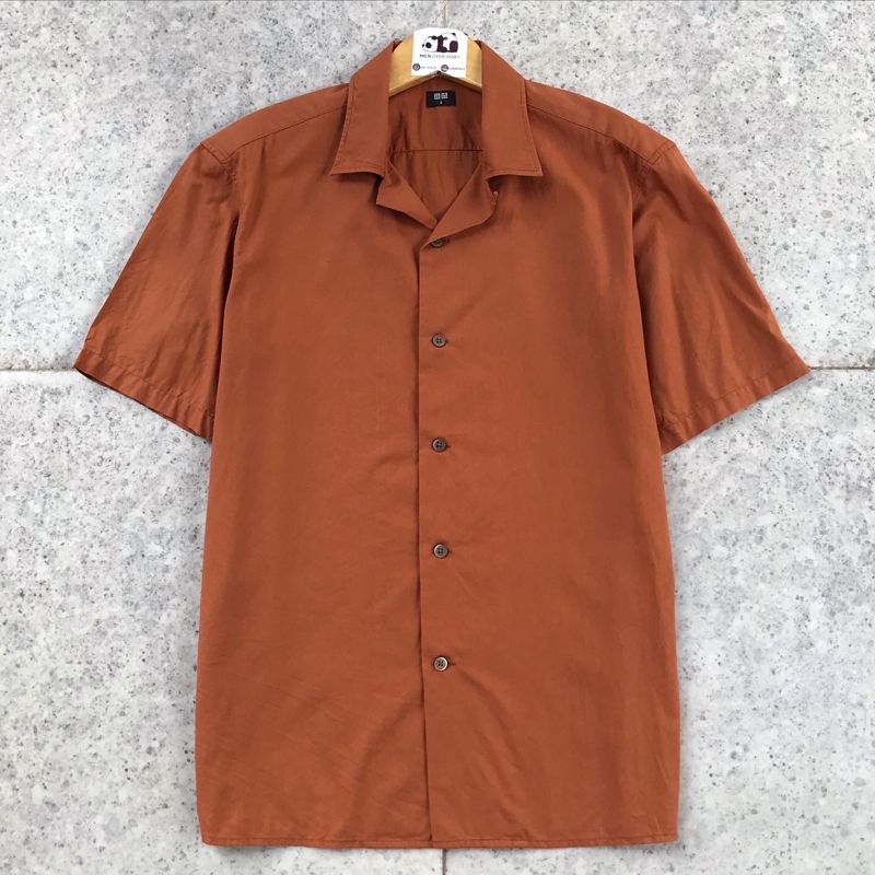 Kemeja Open Collar Uniqlo, foto 2