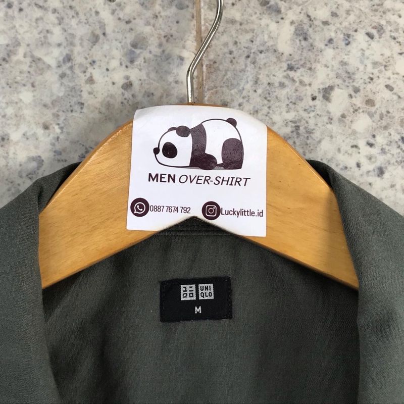 Kemeja Open Collar Uniqlo, foto 2