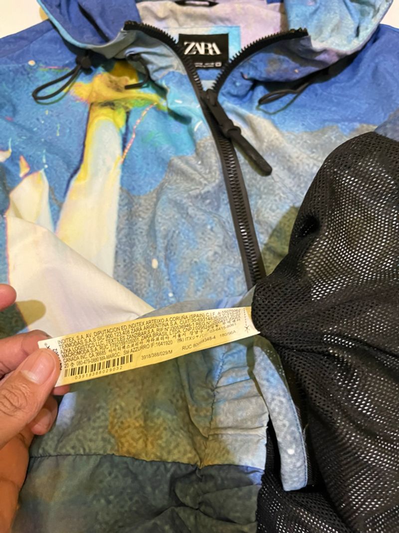 ZARA SPACE PRINT WINDBREAKER, foto 2