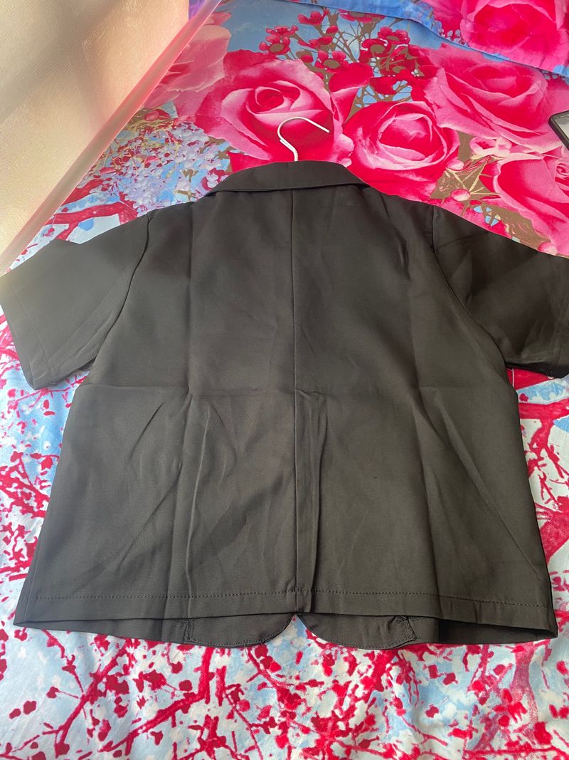 Casual Blazer Wanita black, foto 2