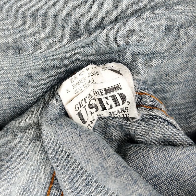 Kemeja Denim Western Get Used, foto 4