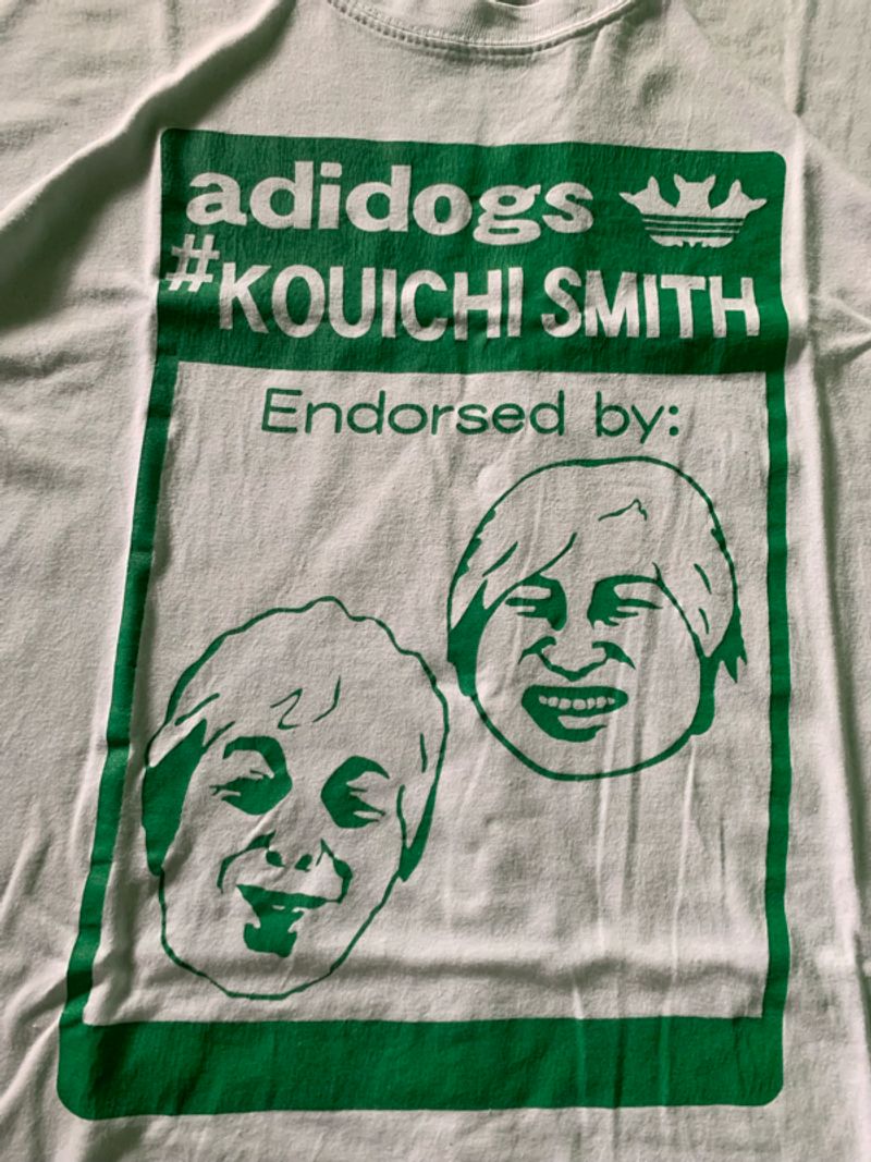 United Athle Parody Tee Adidas Smith White, foto 2