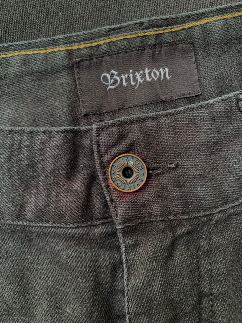 brixton sunfaded black jeans, foto 9