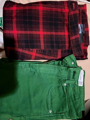 Celana jeans h&m dan stradivarius