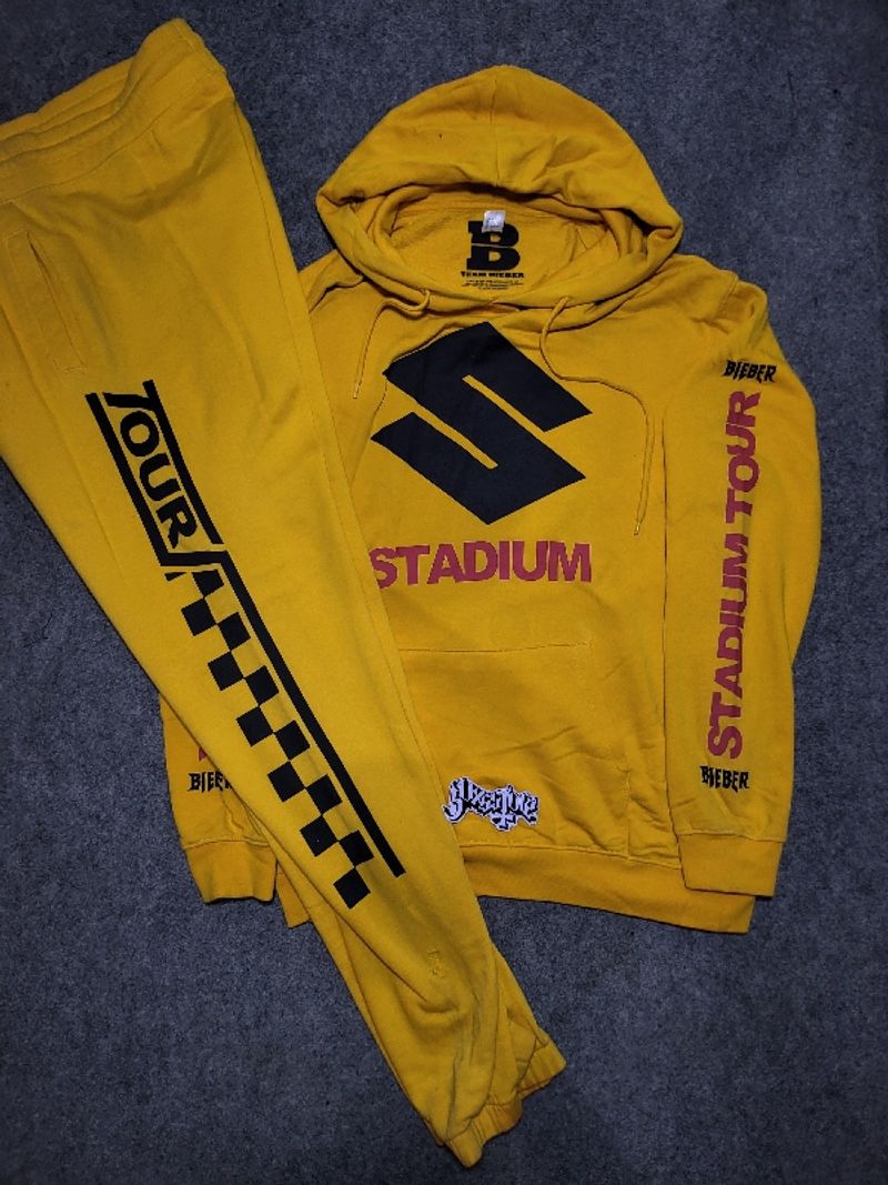 1Set TrackJacket Stadium Tour Justin Bieber, foto 2