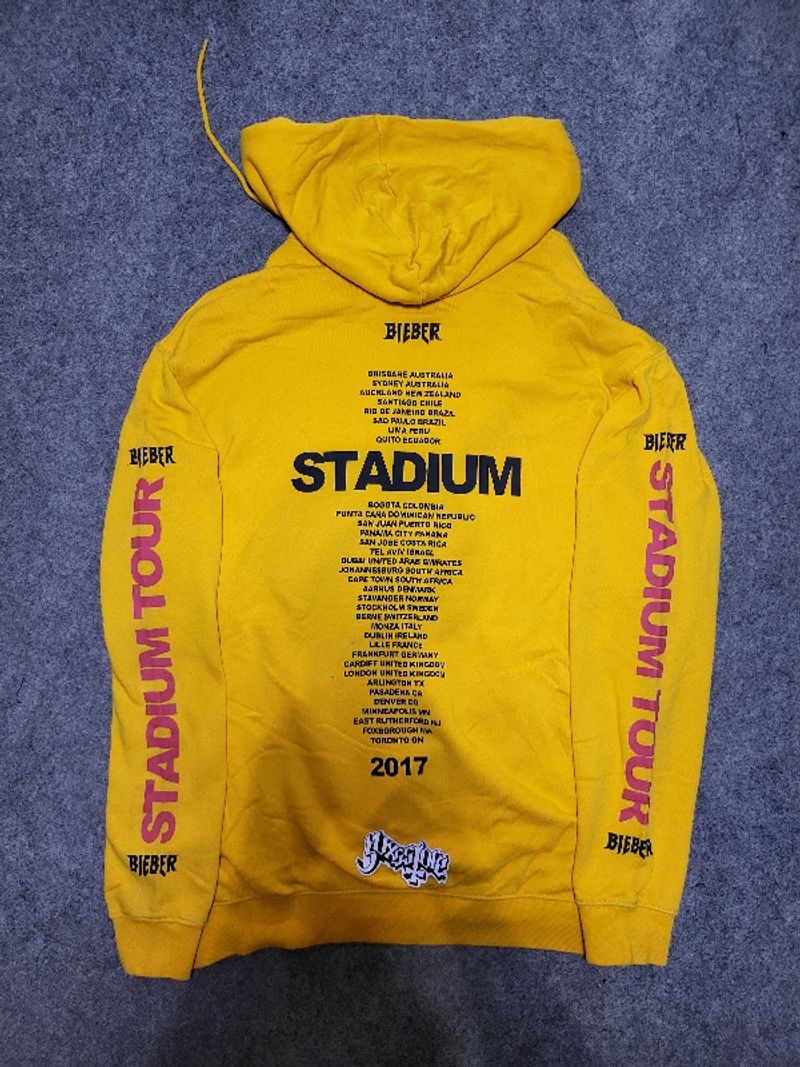 1Set TrackJacket Stadium Tour Justin Bieber, foto 4