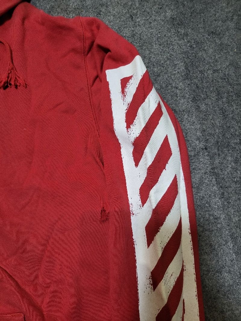 Hoodie Zipper Off White Oversize, foto 4