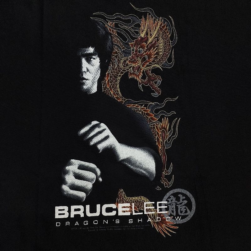 Tshirt Vintage Bruce Lee Dragon's Shadow, foto 3