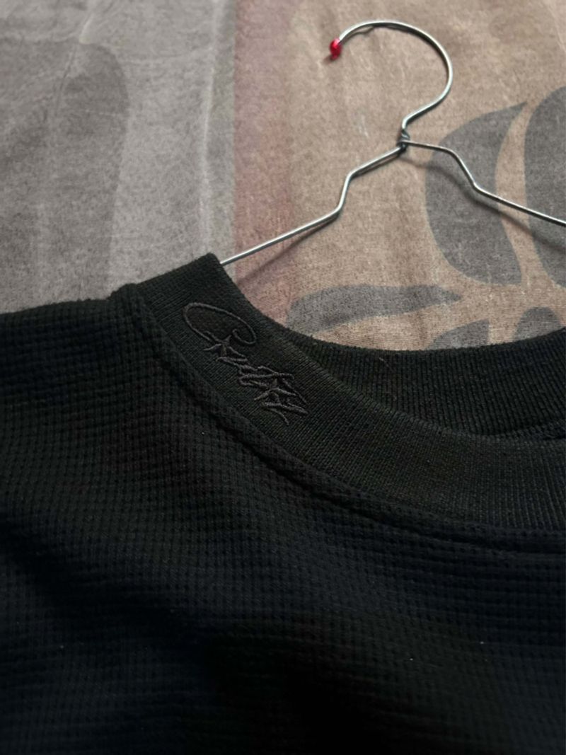 Corteiz Alcatraz Waffle Triple Black ORI, foto 3