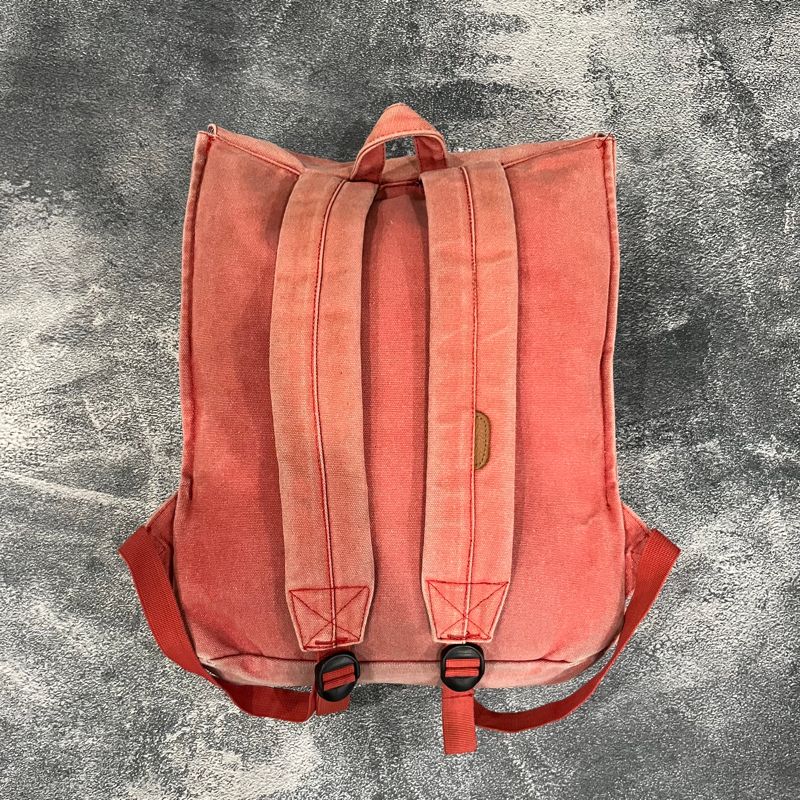 Herschel backpack bahan denim, foto 3