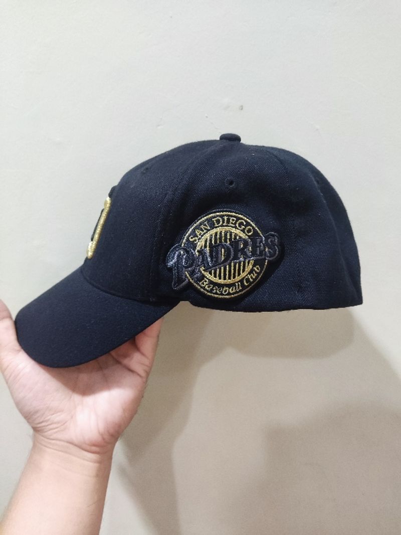 Topi MLB Original Logo SD Bordir Visor Padres, foto 3