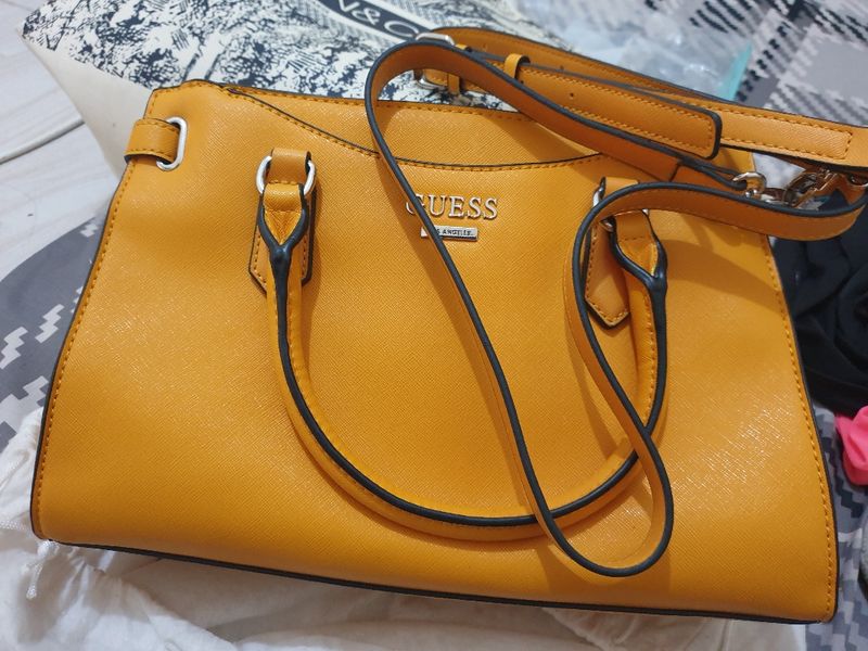 Tas guess ori warna kuning, foto 6