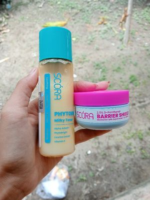 (Dapat 2) Scora Toner milky & Moisturizer Panthenol