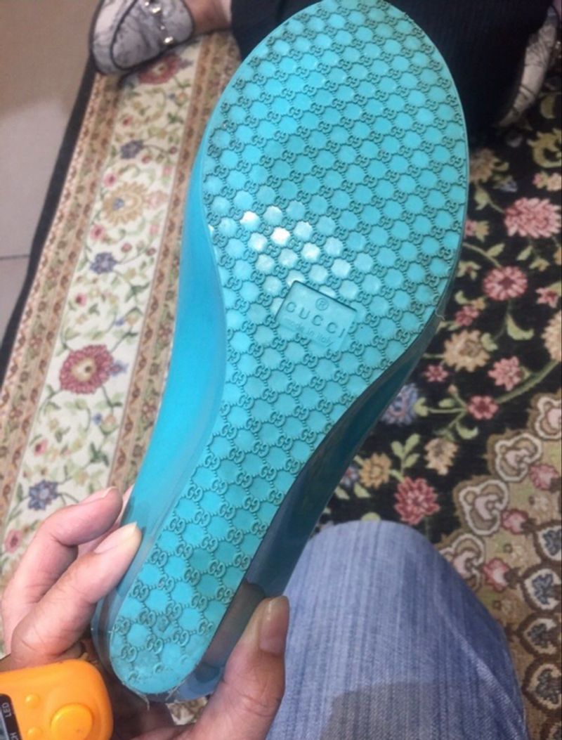Sepatu Jelly Gucci, foto 3