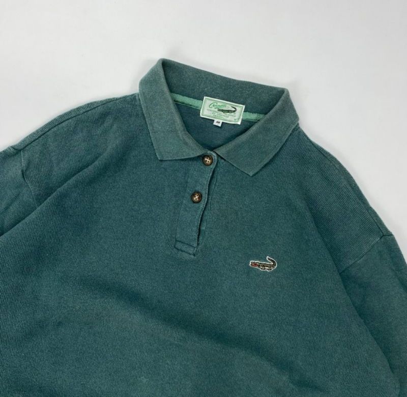 Crocodile Long Sleeve Polo, foto 4