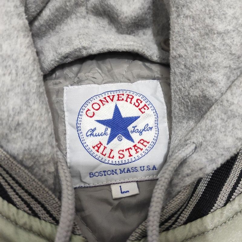 CONVERSE SHOODIE VARSITY JACKET | OUTERWEAR | BGT, foto 6