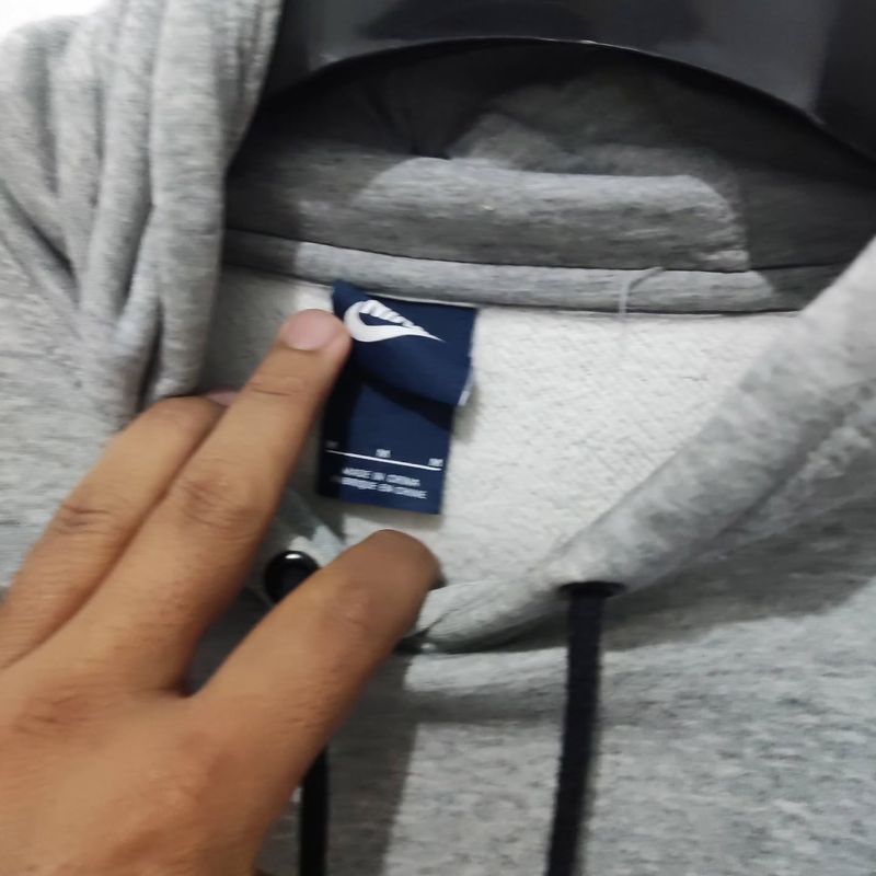 Nike Patterned Swoosh (Abu-abu - Sporty), foto 5